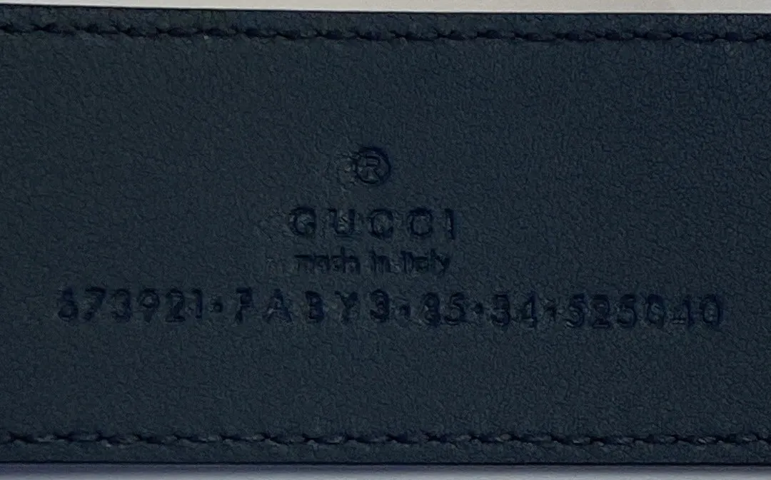 GUCCI Interlocking G Belt In Grey
