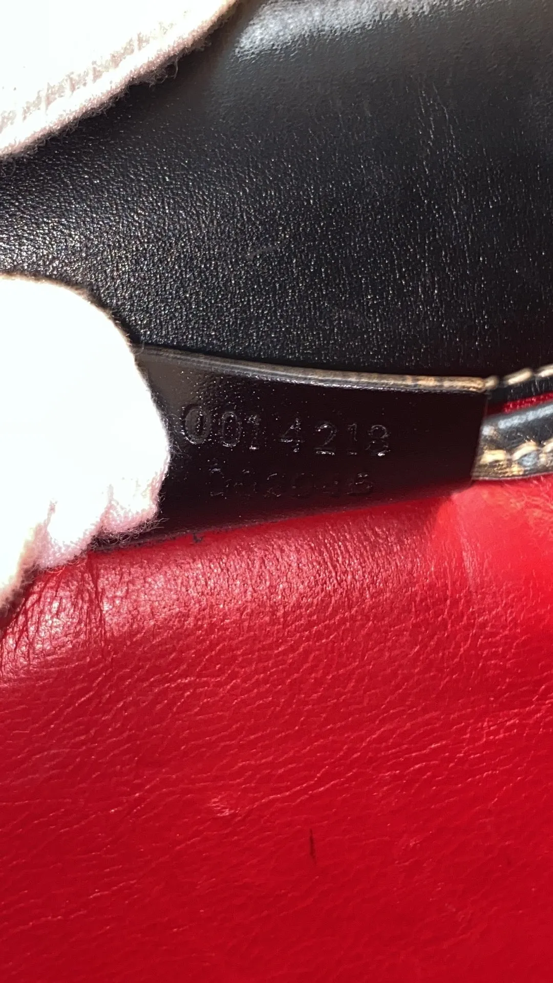 GUCCI Smooth Leather Lady Lock Shoulder Bag In Black