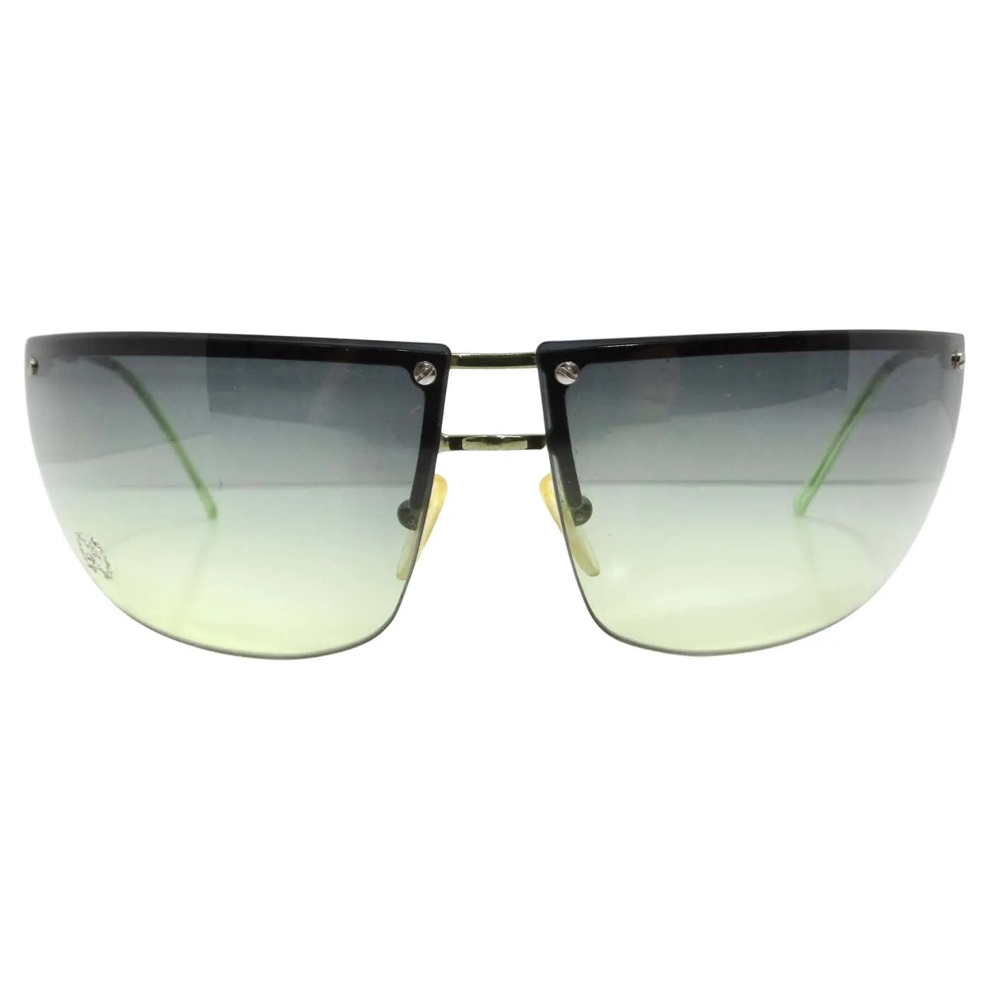 Gucci Y2K Green Gradient Sunglasses