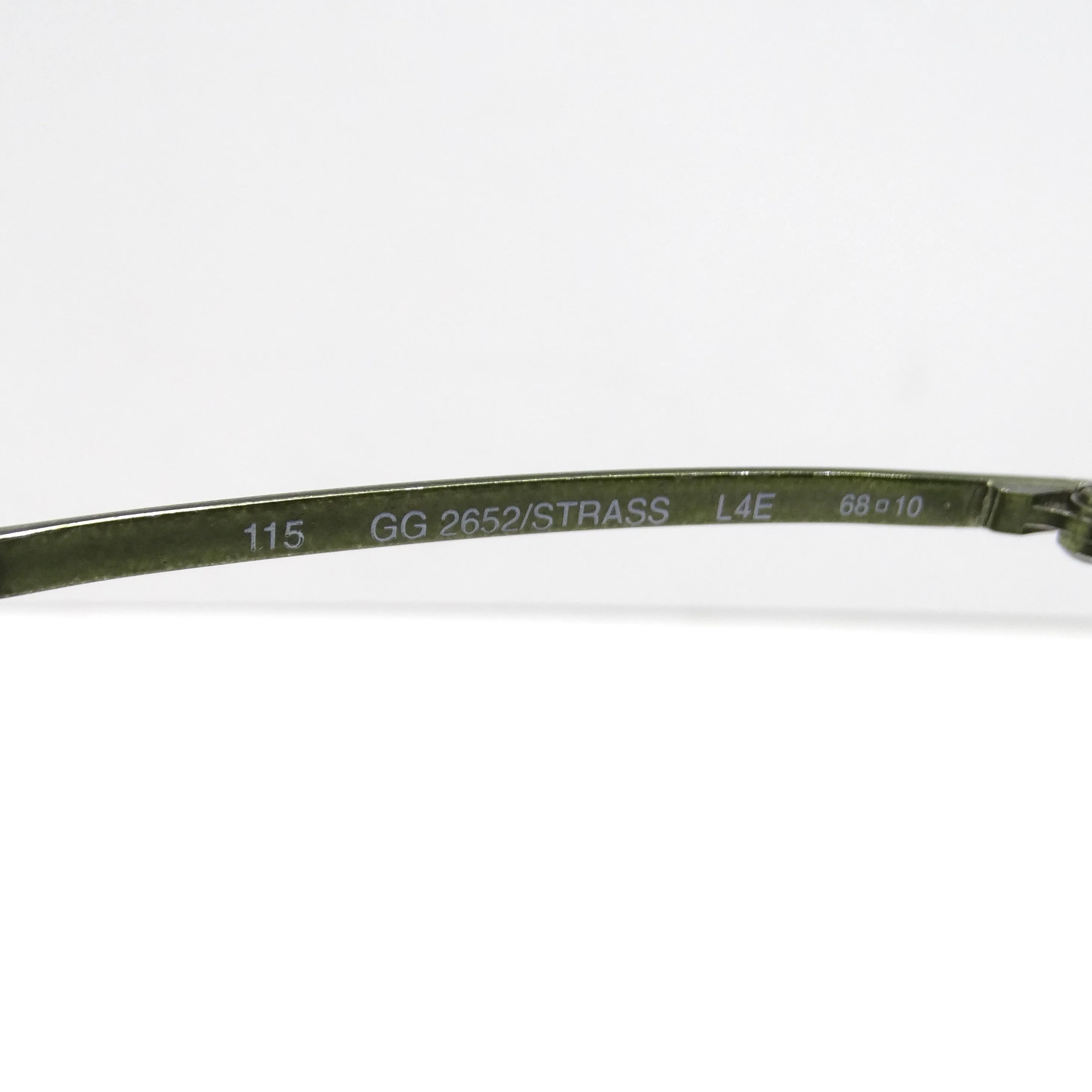 Gucci Y2K Green Gradient Sunglasses