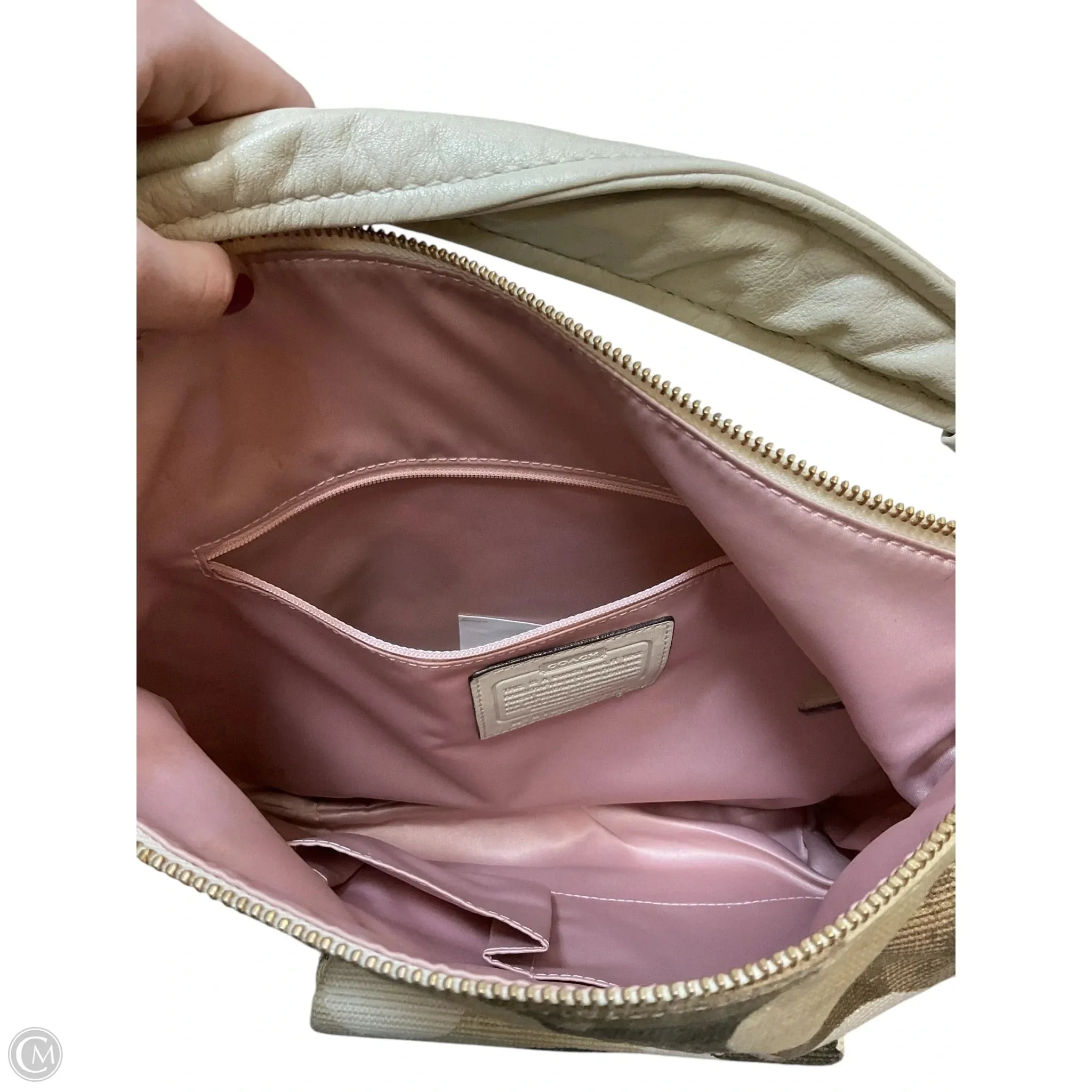 Handbag Designer By Coach, Size: Large