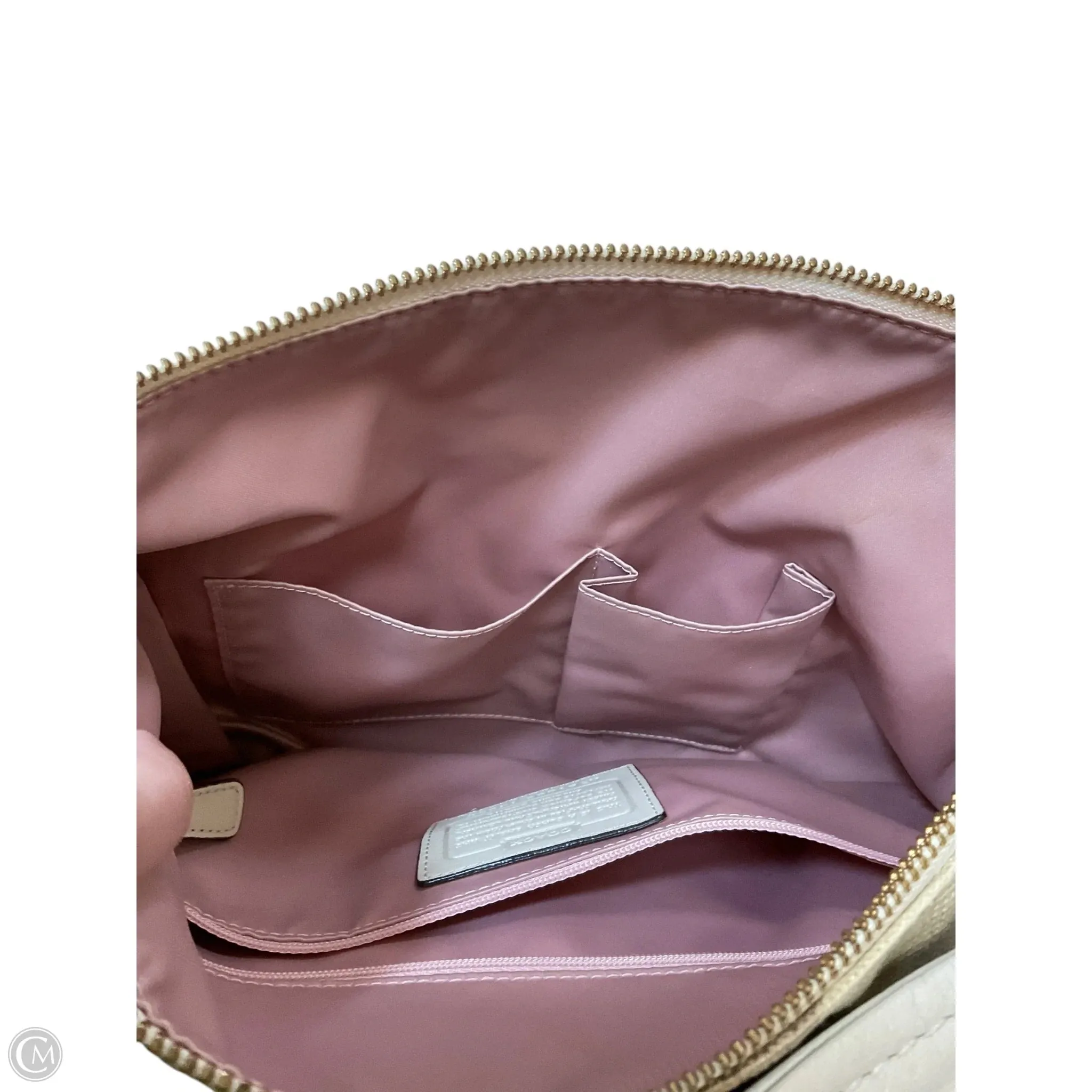 Handbag Designer By Coach, Size: Large