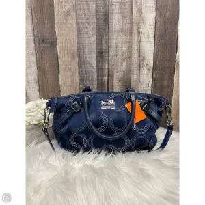 Handbag Designer By Coach, Size: Medium