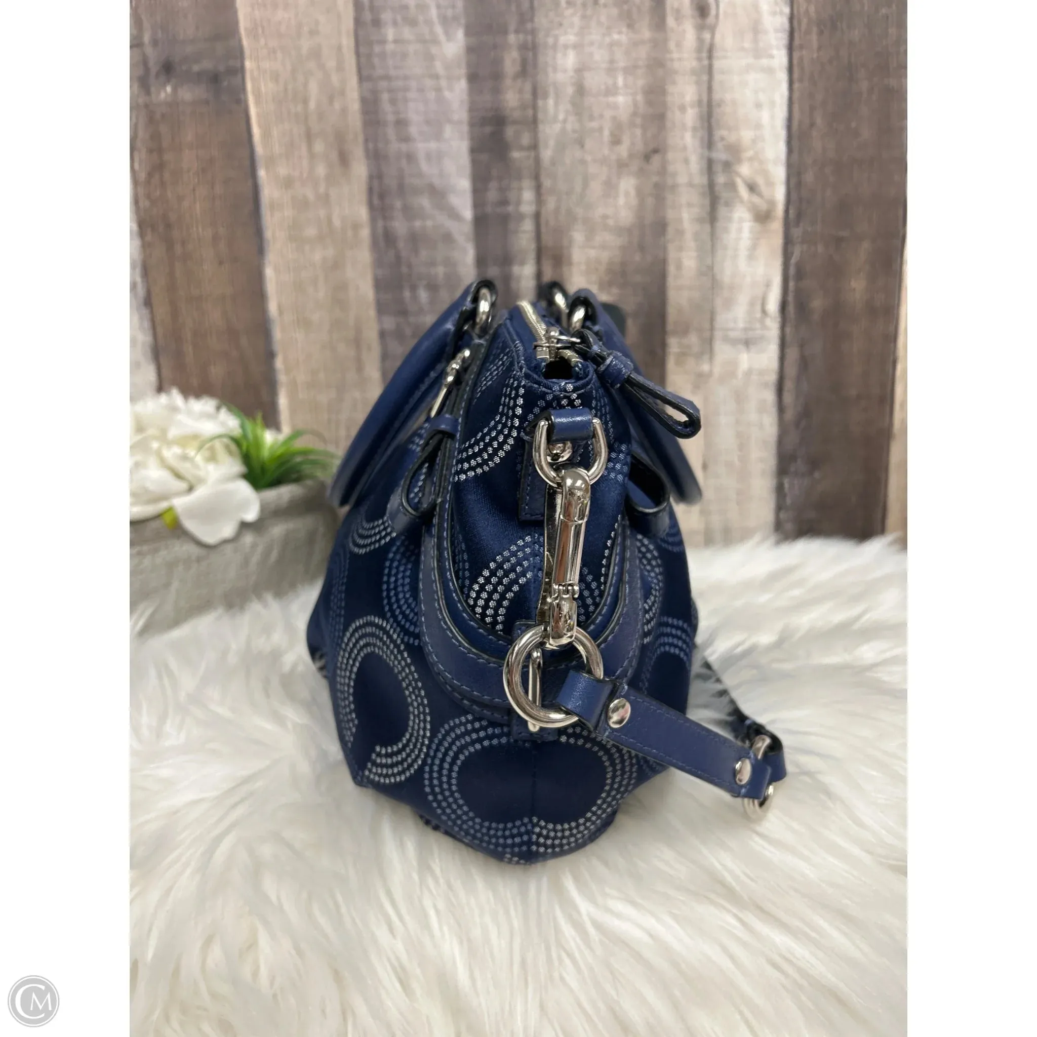 Handbag Designer By Coach, Size: Medium