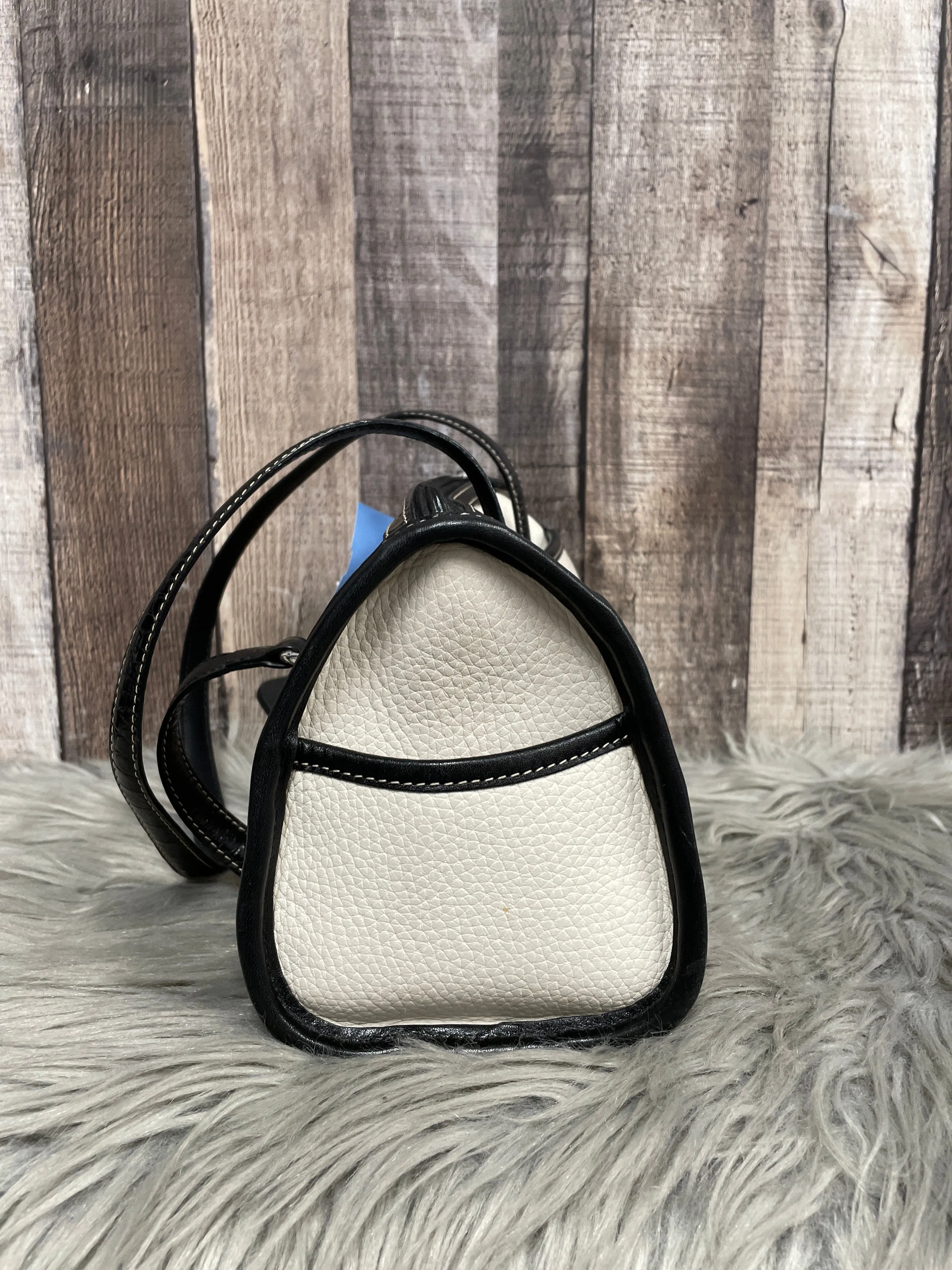 Handbag Leather By Brighton, Size: Medium