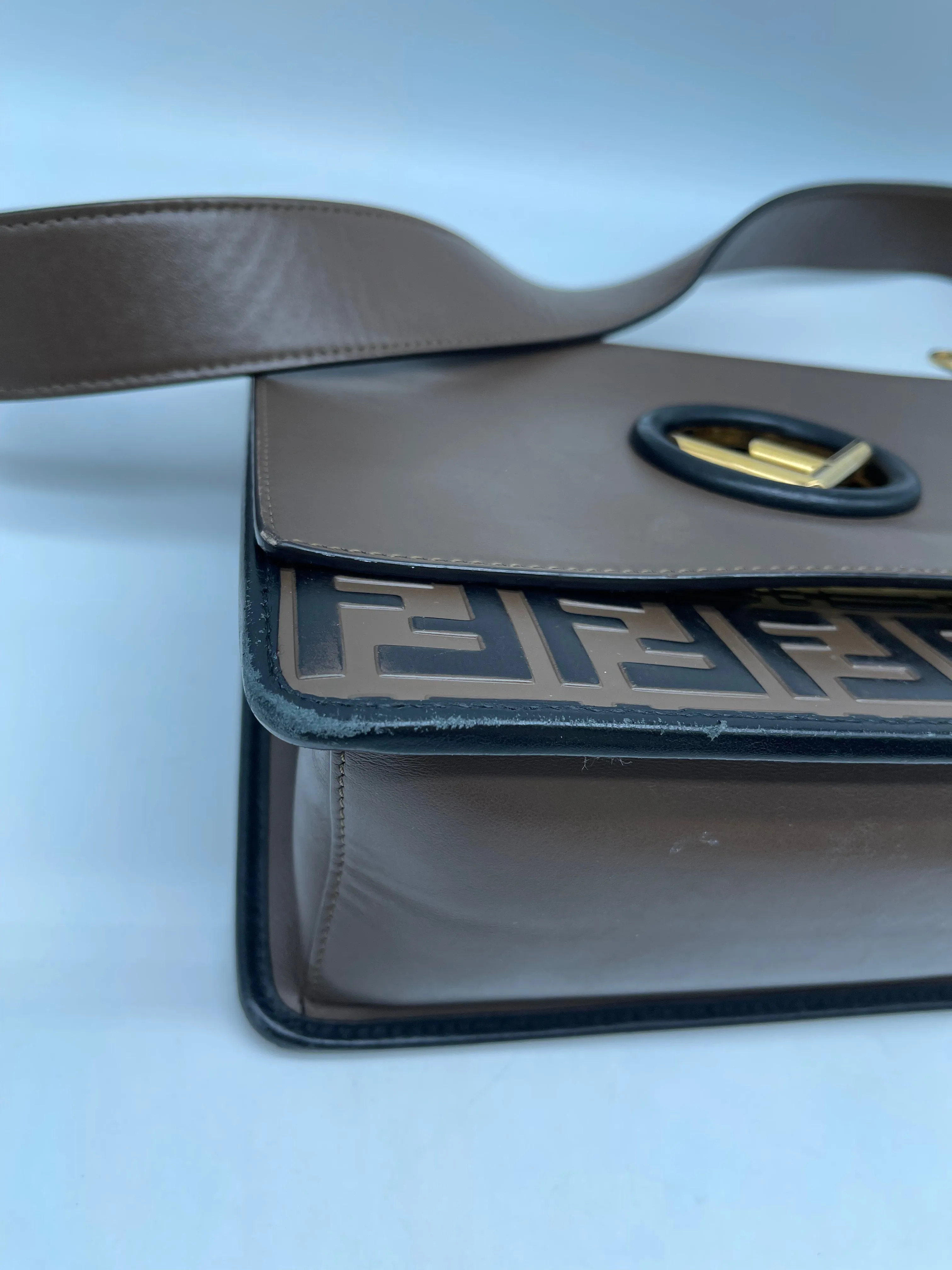 Handbag Luxury Designer By Fendi, Size: Medium