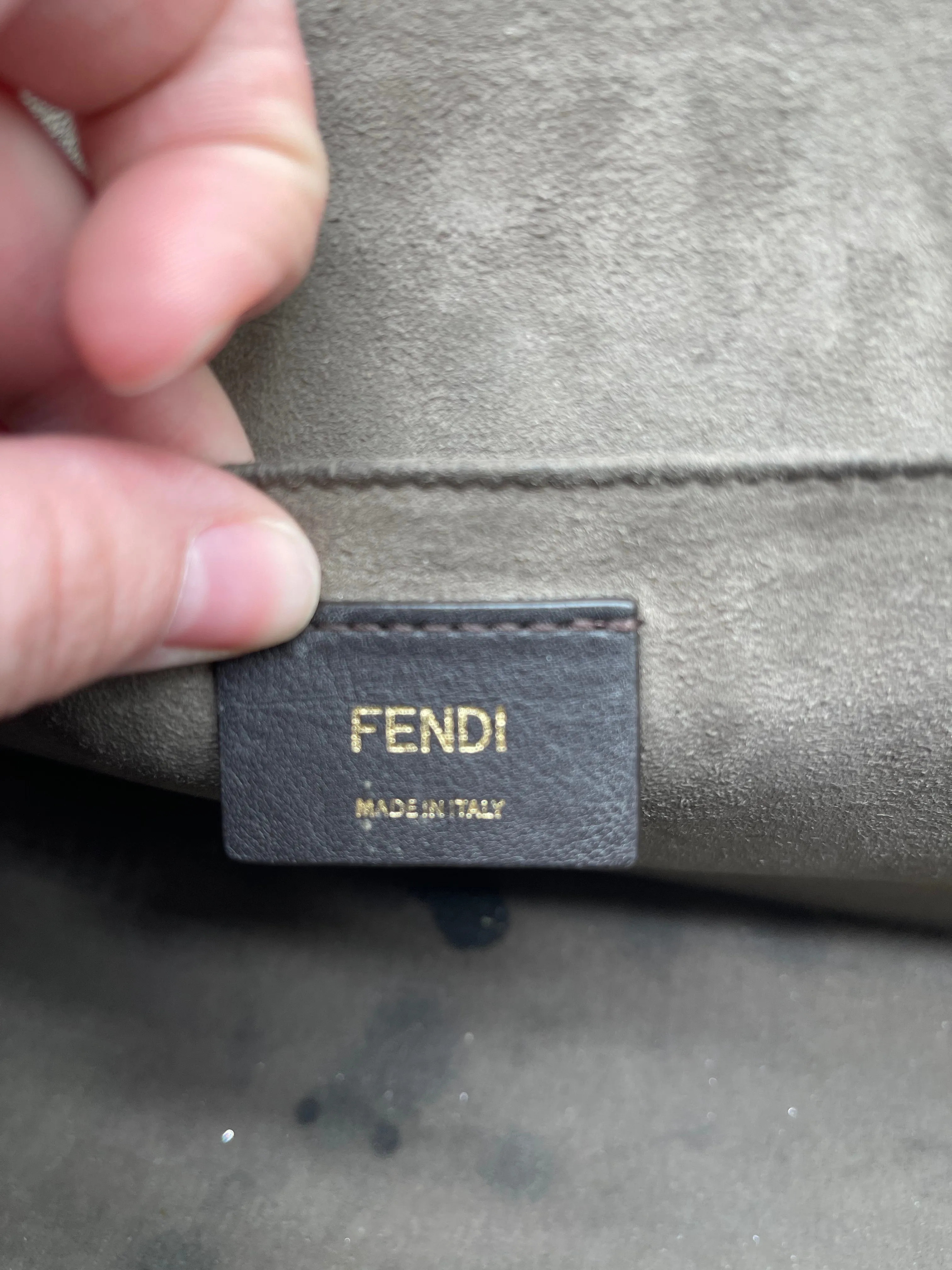 Handbag Luxury Designer By Fendi, Size: Medium