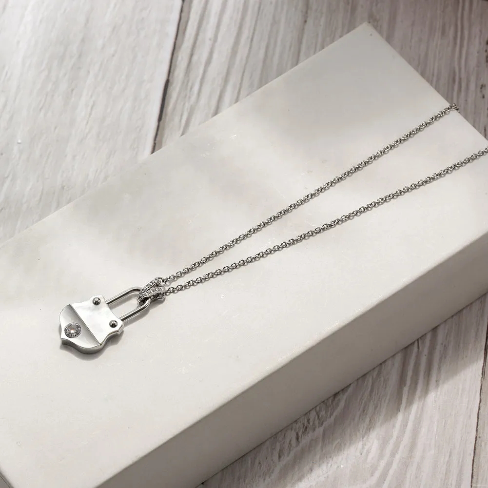 Handbag pendant necklace-NSSN786ST