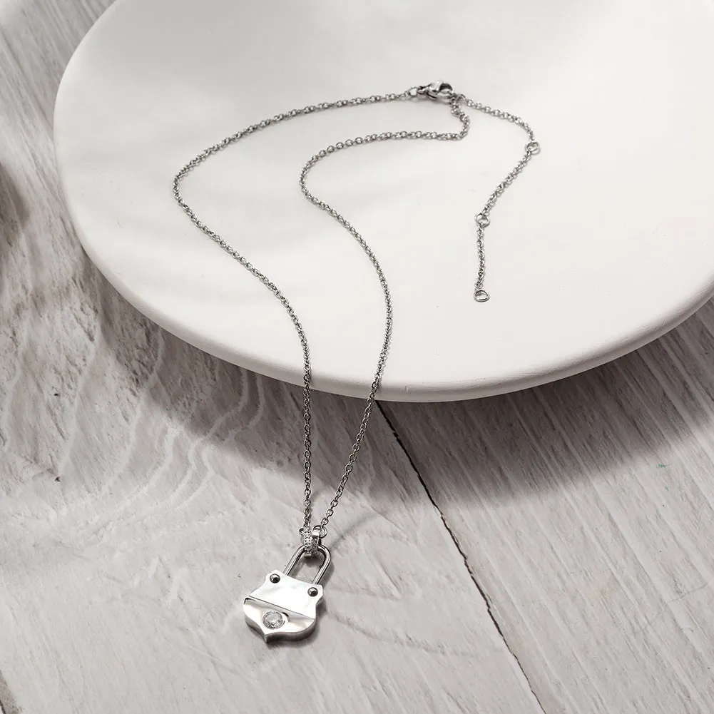 Handbag pendant necklace-NSSN786ST