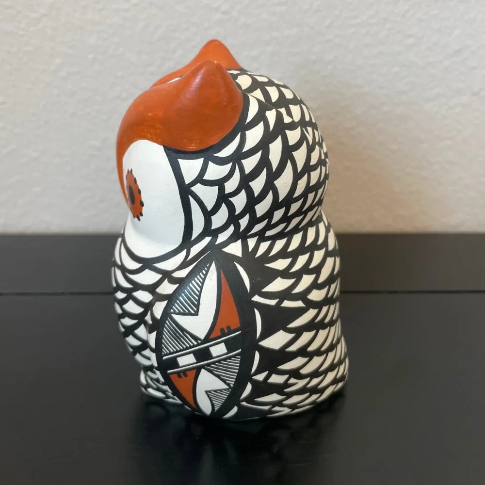 Handmade Acoma Pottery Owl