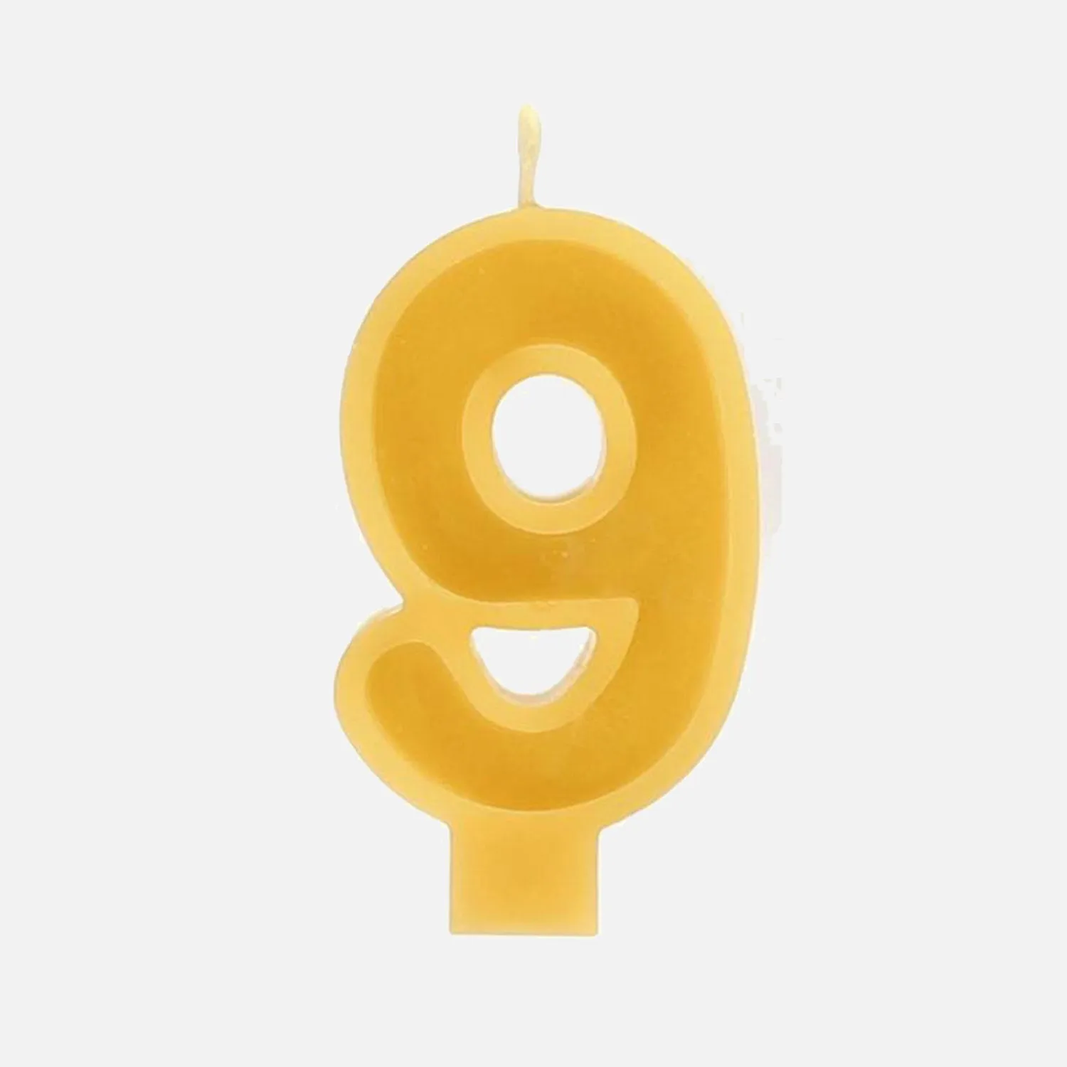 Handmade Beeswax Number Candles