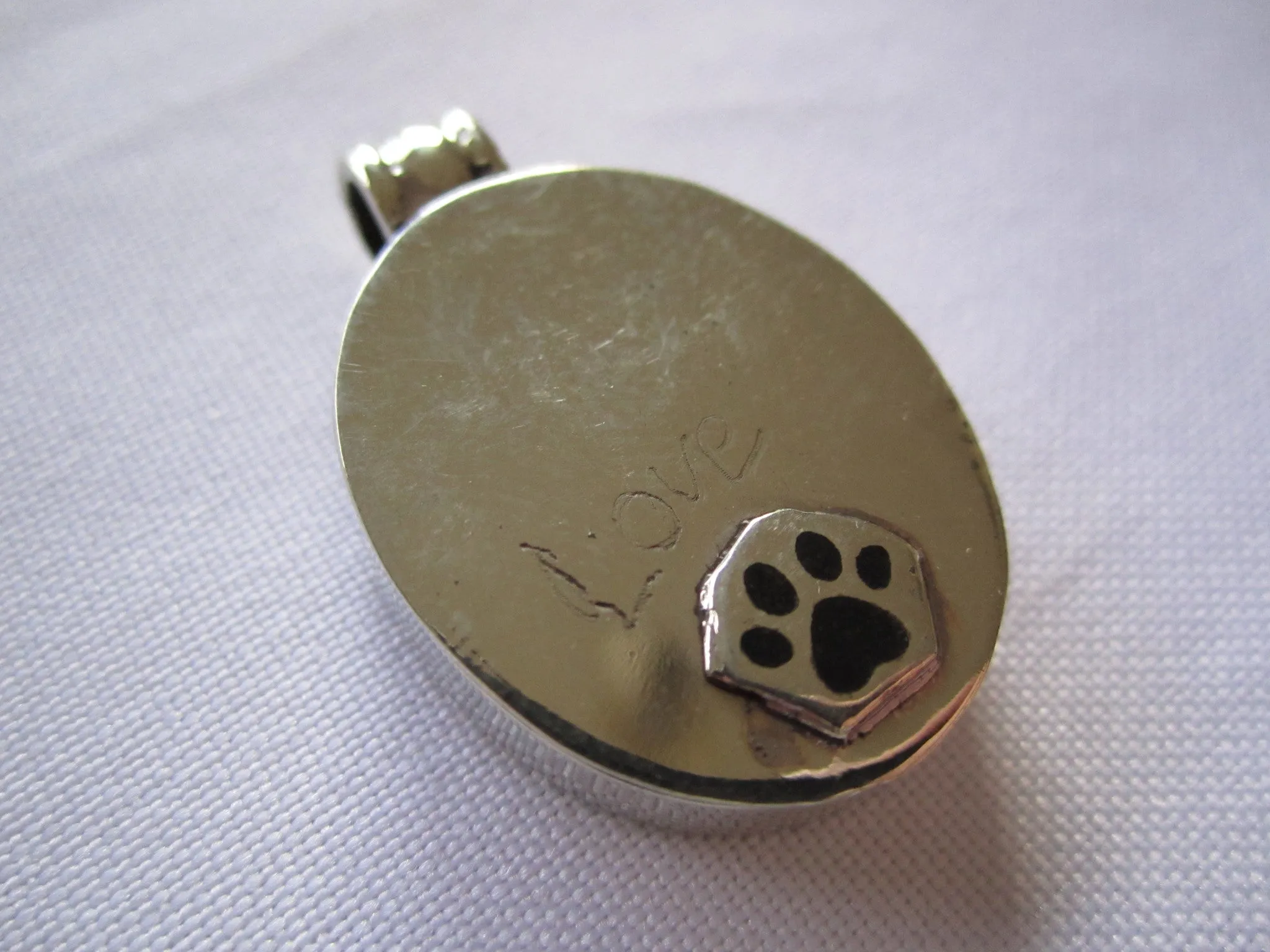 Handmade Box Cat Pendant