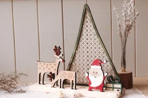 Handmade Christmas Story Scene