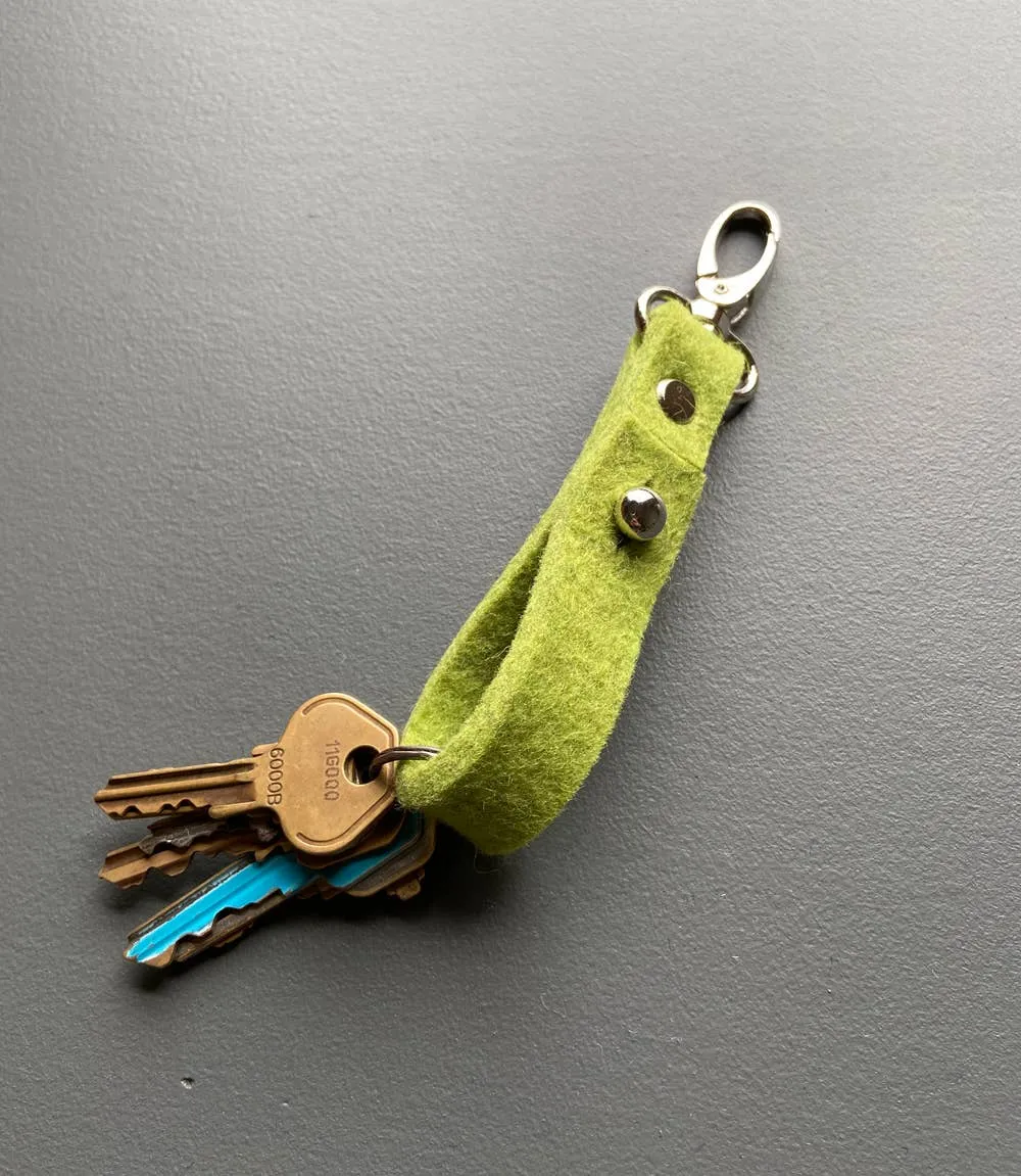 Handmade Felt Keychain