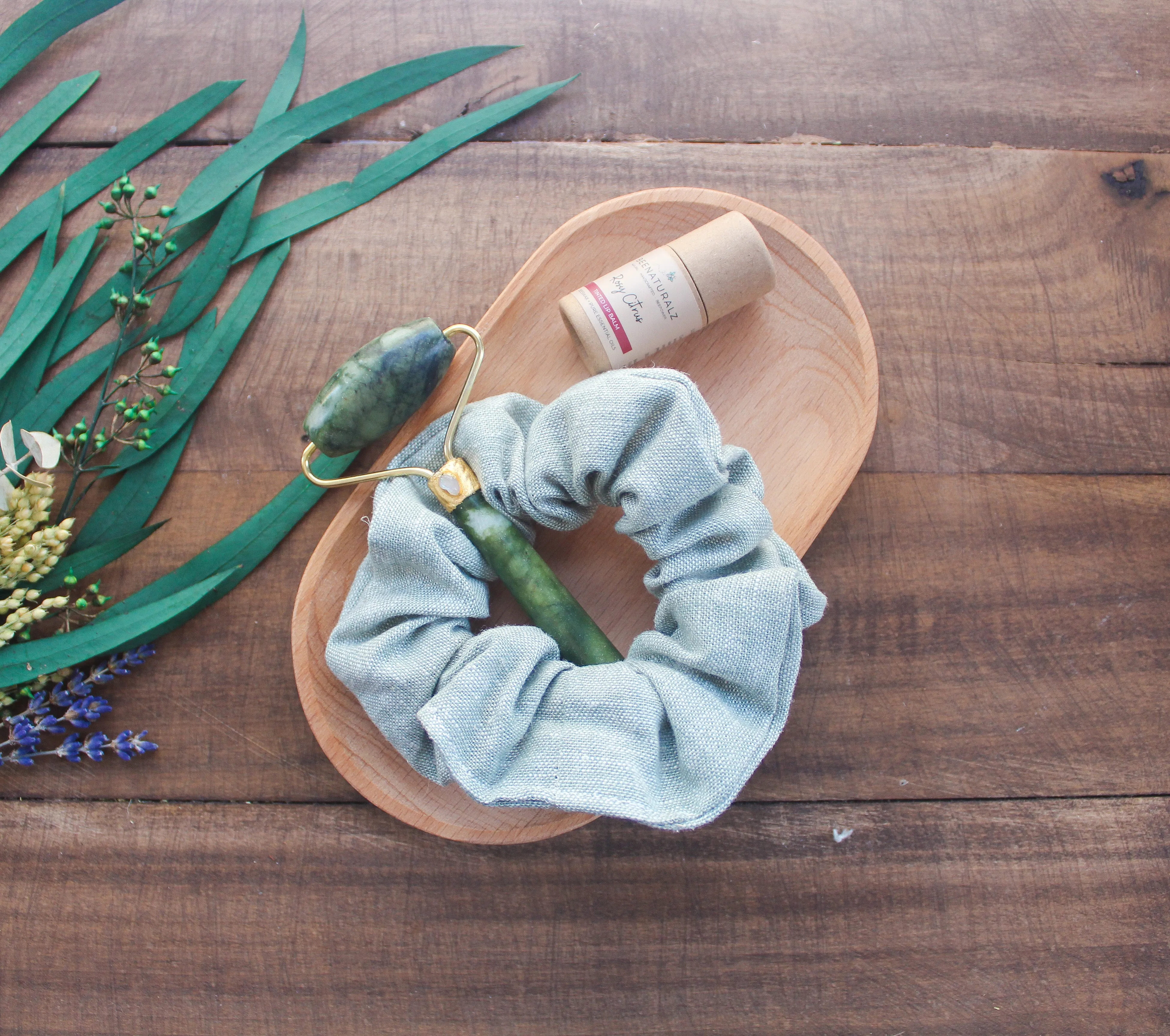 Handmade Jade   Moonstone Roller