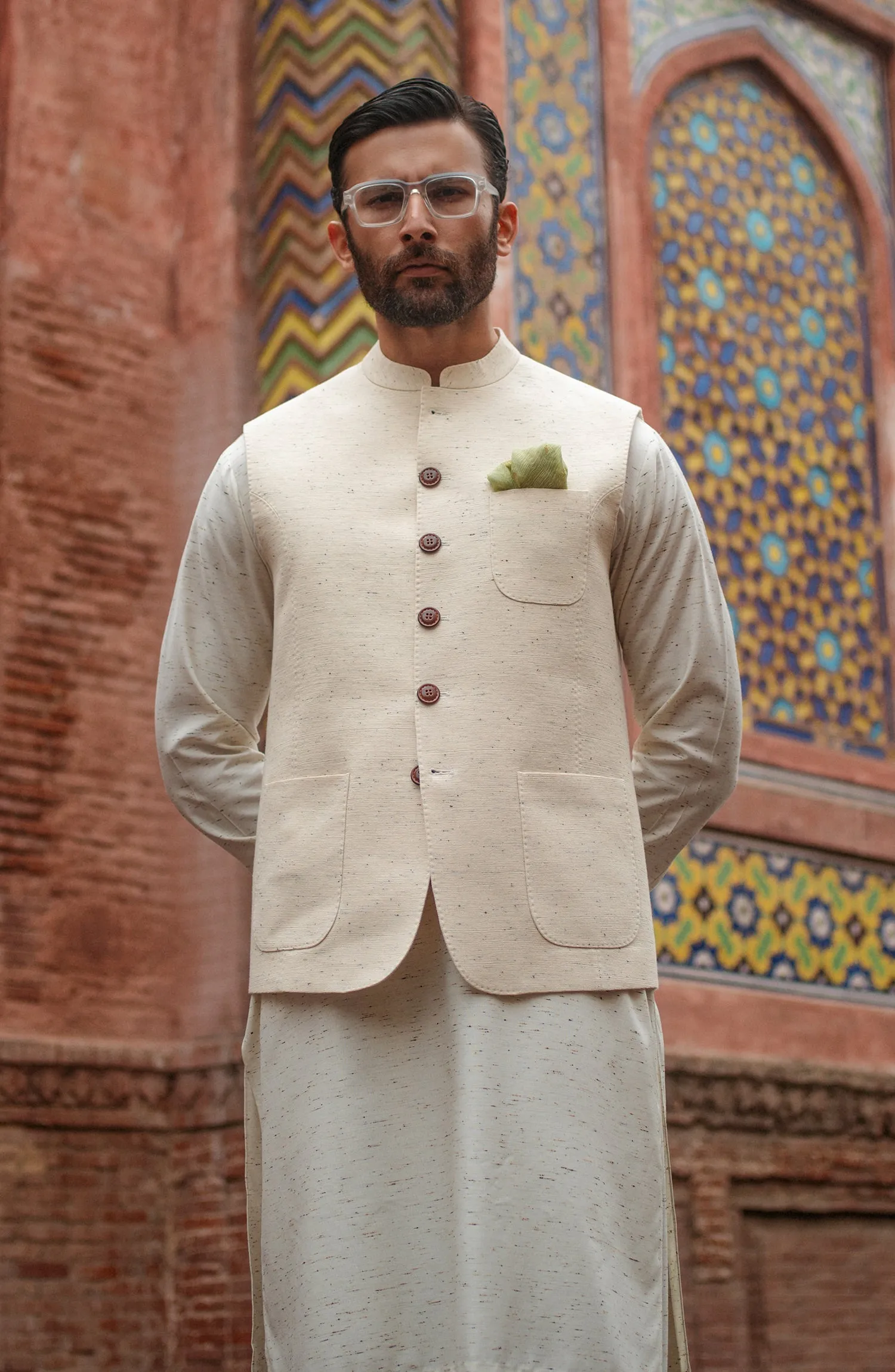 Handmade Khaddar Waist Coat