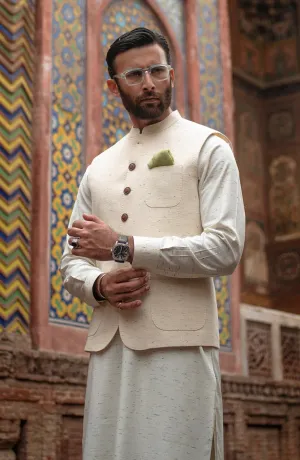 Handmade Khaddar Waist Coat