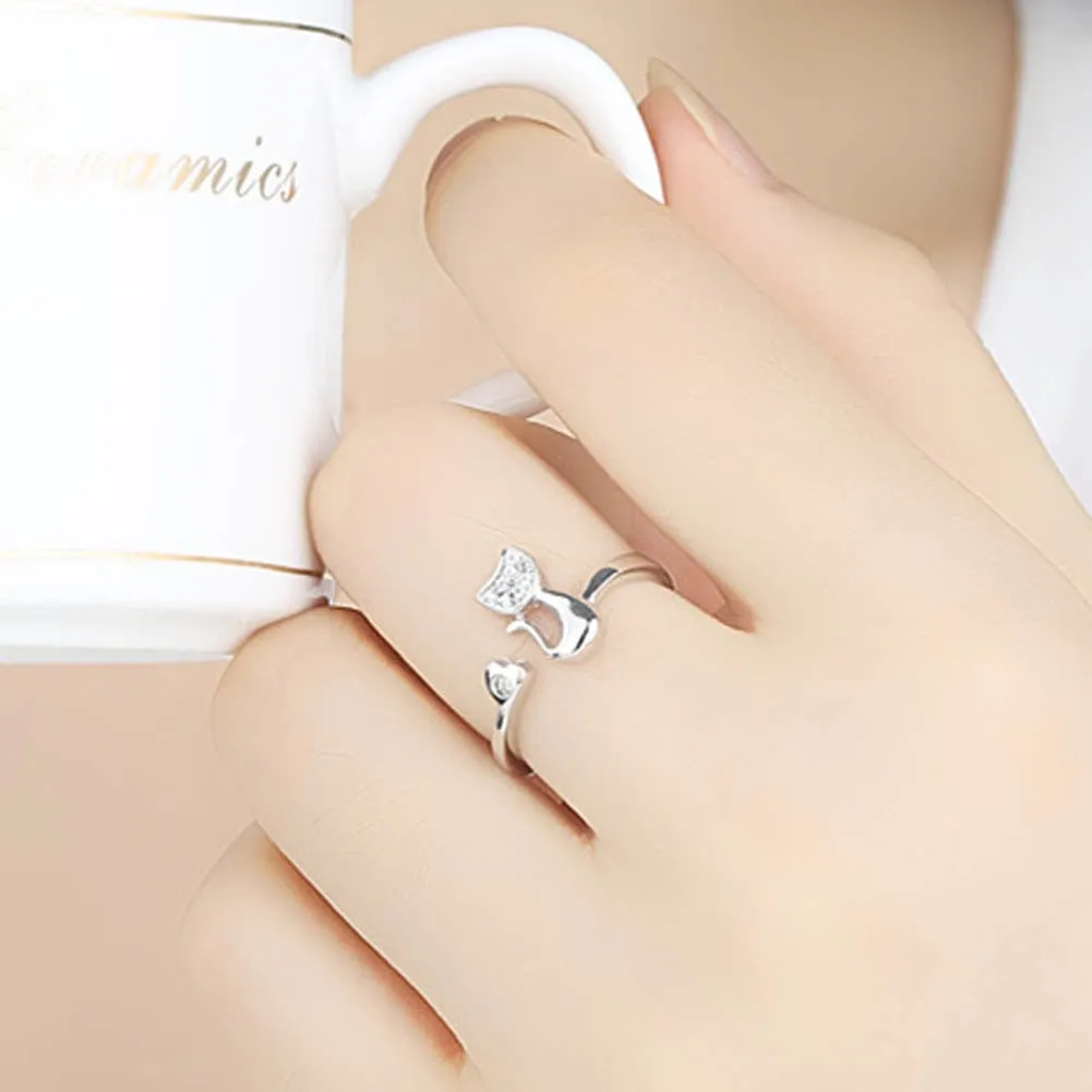 Handmade Kitty Ring