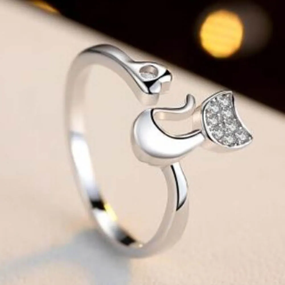 Handmade Kitty Ring