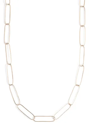 Handmade Paperclip Chain Necklace
