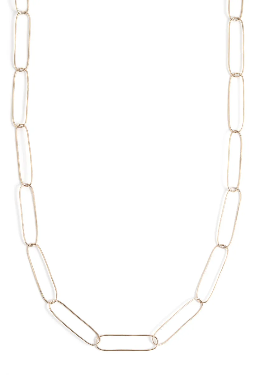 Handmade Paperclip Chain Necklace