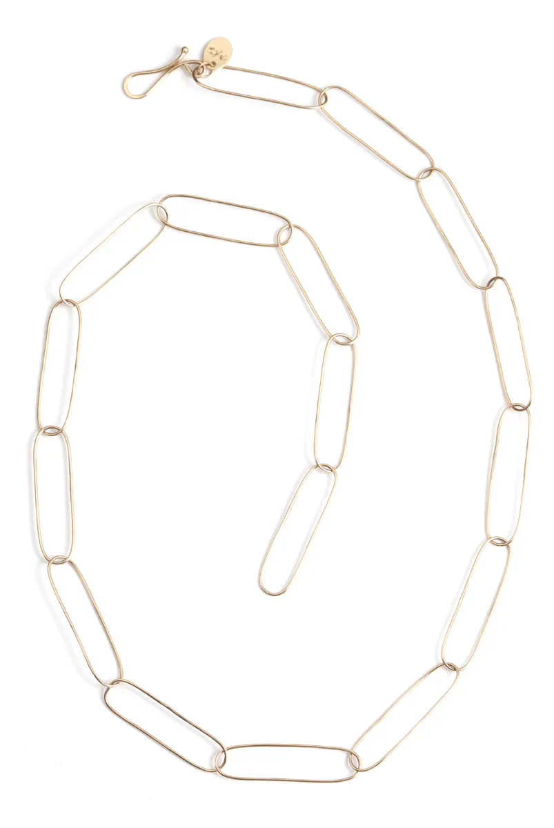 Handmade Paperclip Chain Necklace