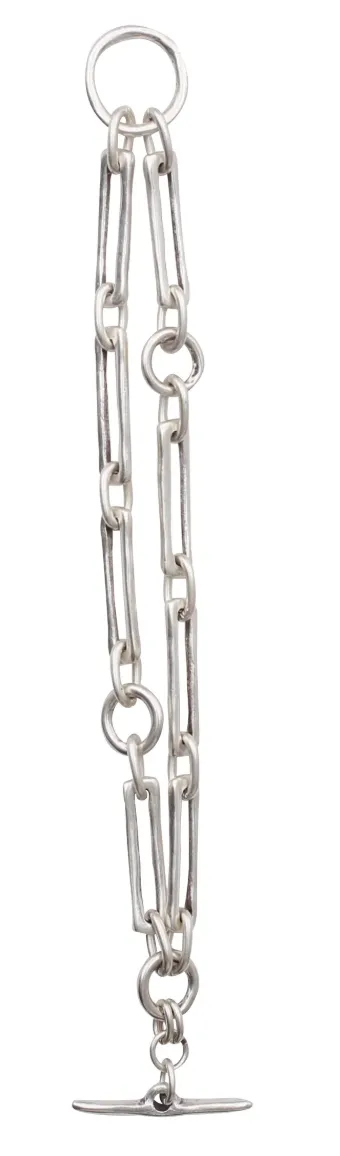 Handmade Pewter Bracelet