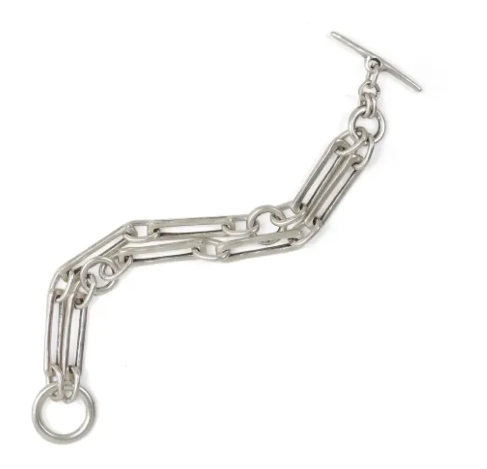 Handmade Pewter Bracelet