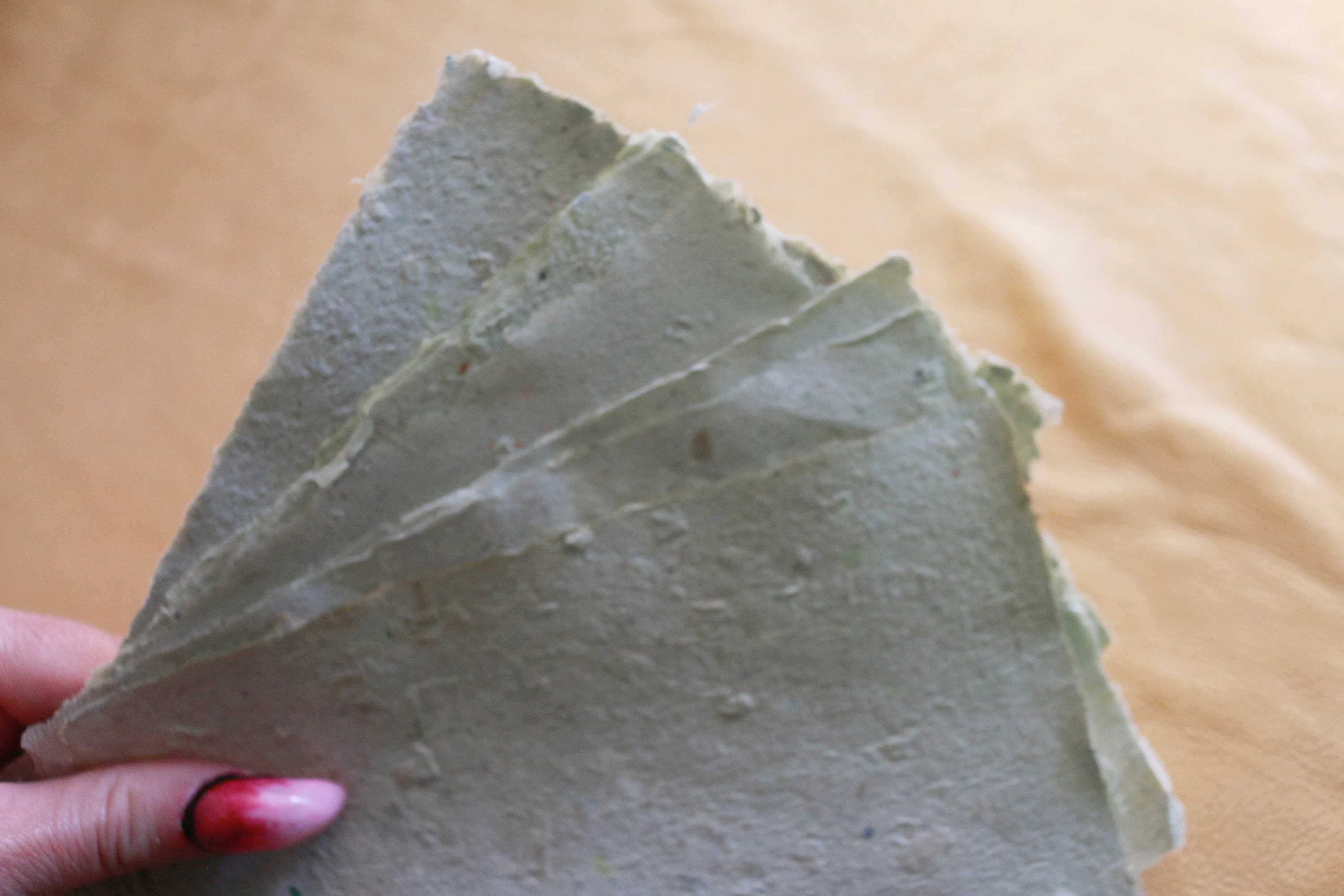 Handmade Recycled Paper