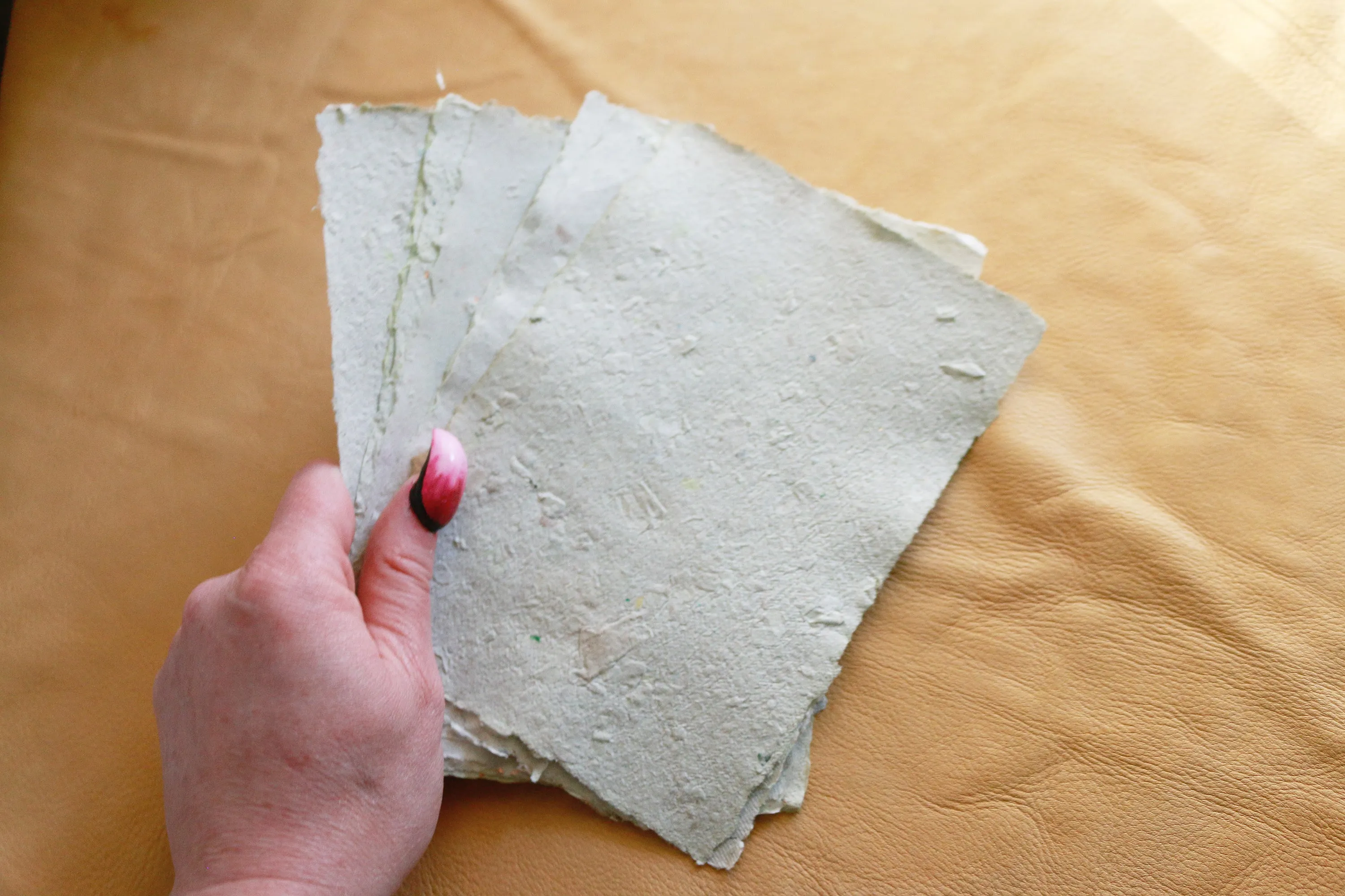 Handmade Recycled Paper