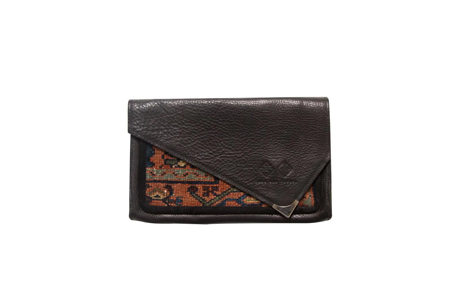Handmade Rug Fragment Clutch