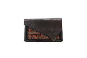 Handmade Rug Fragment Clutch