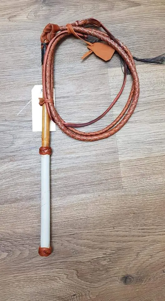 Handmade Stockwhip 4ft-4ft6 Assorted