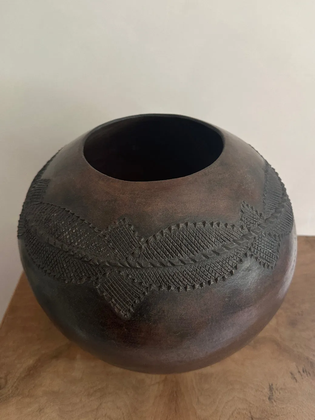 Handmade zulu pot