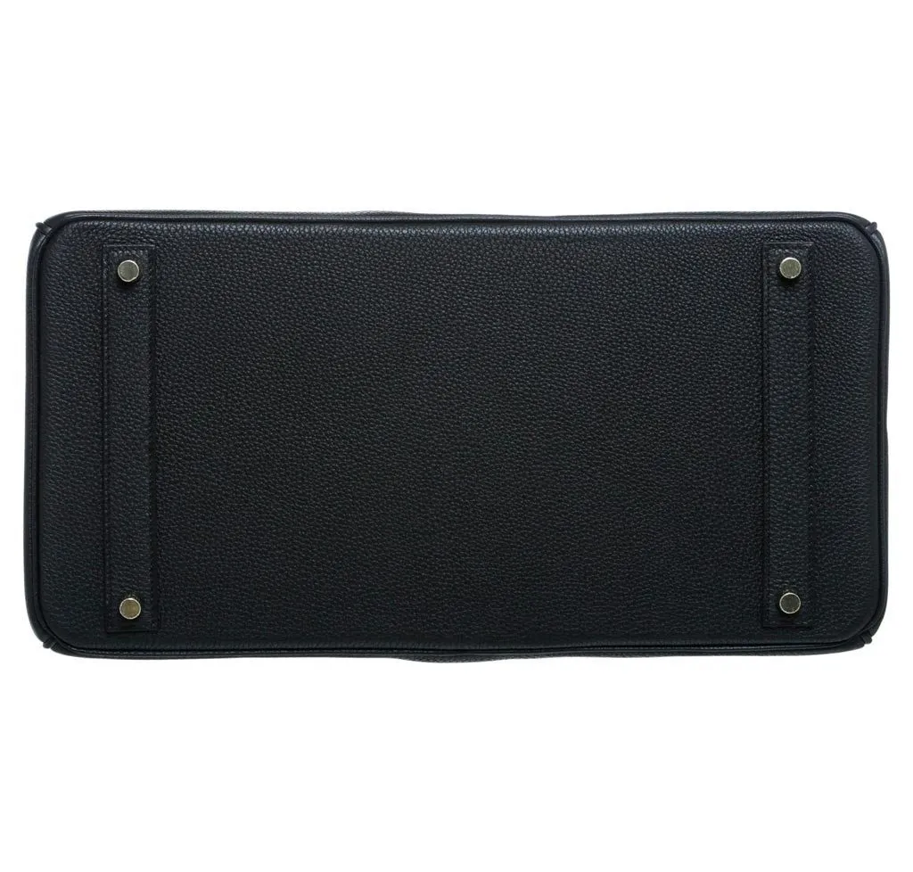 Hermès Birkin 40 Noir Togo Bag GHW