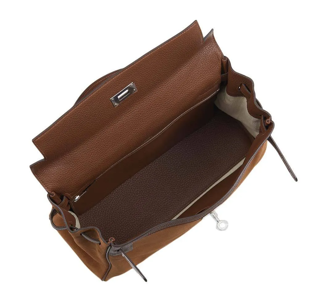 Hermès Kelly 32 Fauve Grizzly Bag - Limited Edition