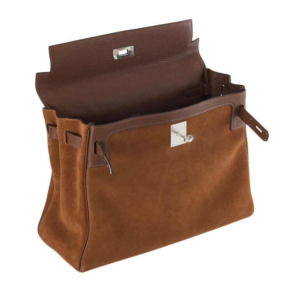 Hermès Kelly 32 Fauve Grizzly Bag - Limited Edition
