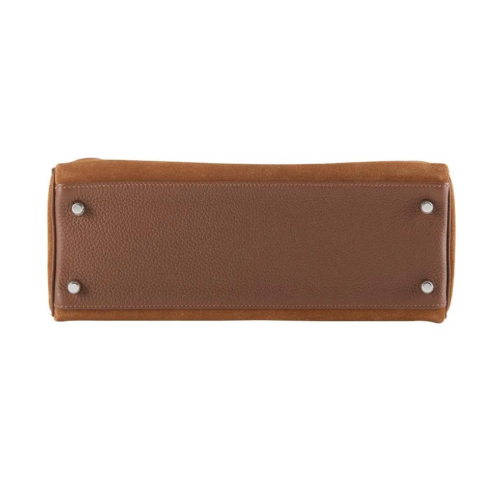 Hermès Kelly 32 Fauve Grizzly Bag - Limited Edition