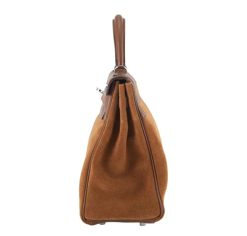 Hermès Kelly 32 Fauve Grizzly Bag - Limited Edition