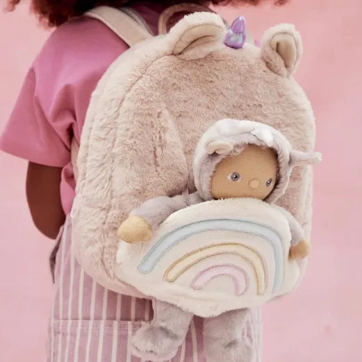 Hopalong Unicorn Backpack  - Pink || Ollie Ella