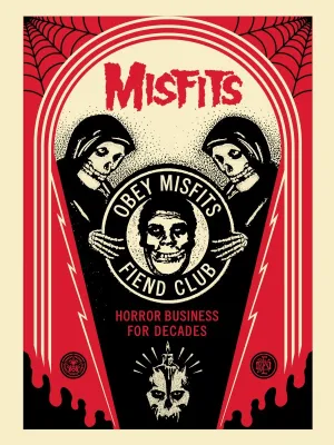HORROR BUSINESS CRYPT by Frank Shepard Fairey (Obey)