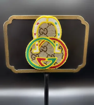 Horseshoe Inspired Interchangeable Brooch