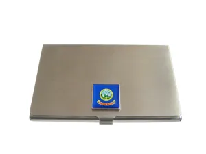 Idaho State Flag Pendant Business Card Holder