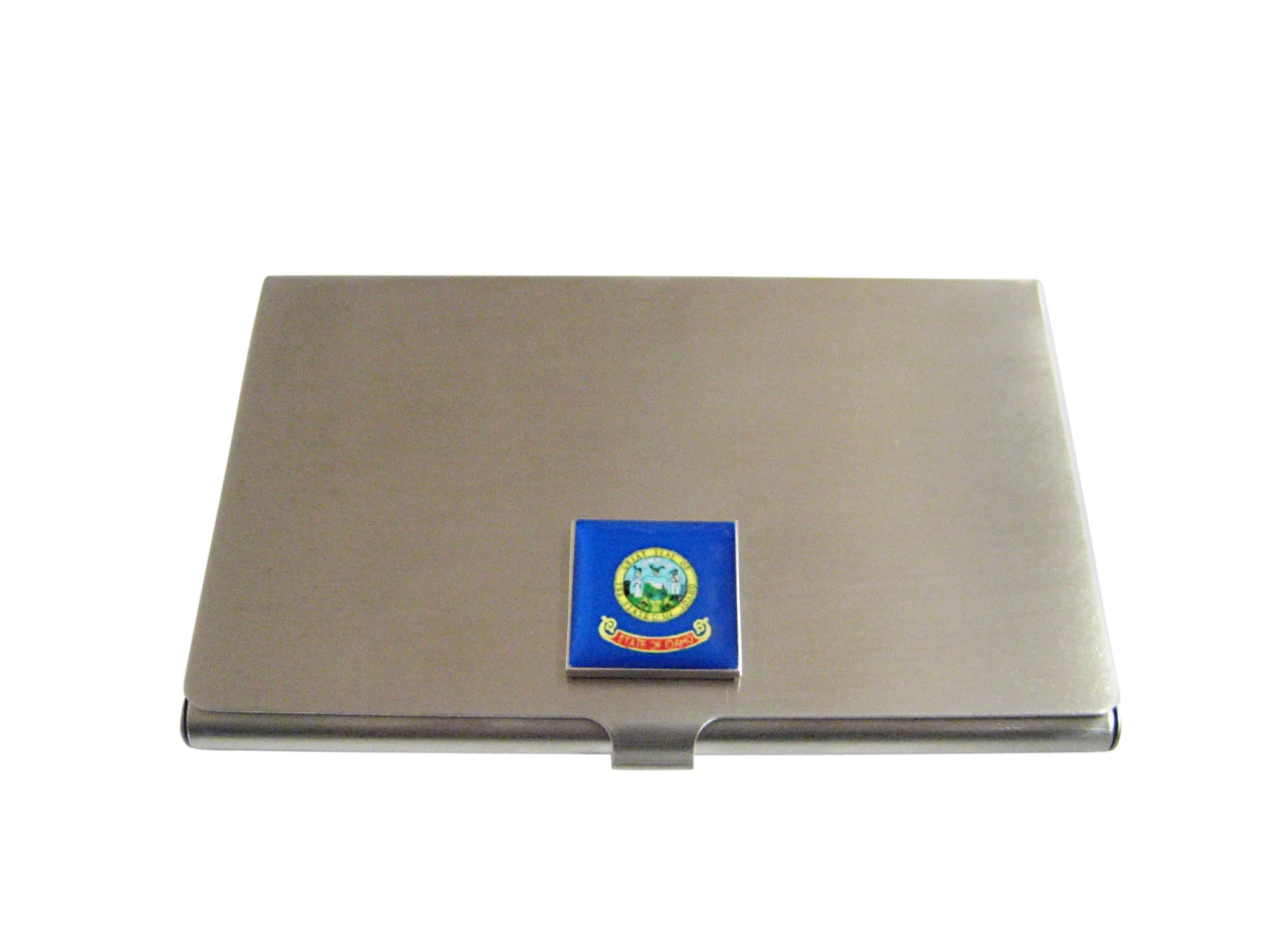 Idaho State Flag Pendant Business Card Holder