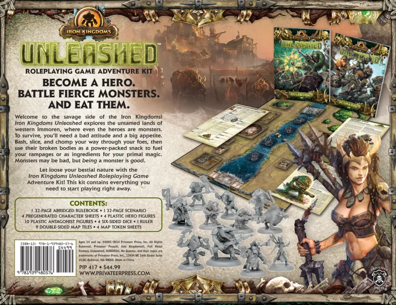 Iron Kingdoms Unleashed Adventure Kit