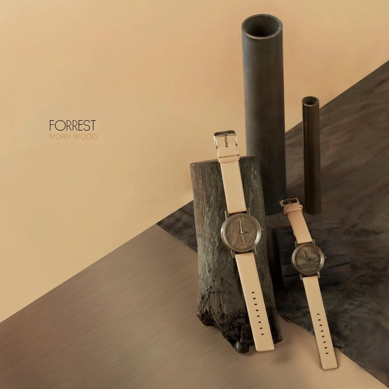 Ivory Wood - Designer Timepiece by Forrest