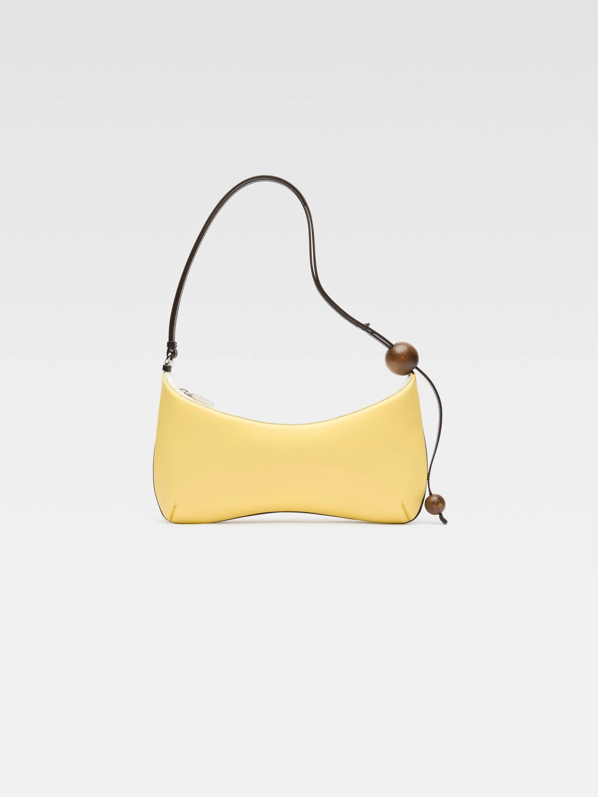 Jacquemus Le Grand Bisou Perle Handbag in Light Yellow