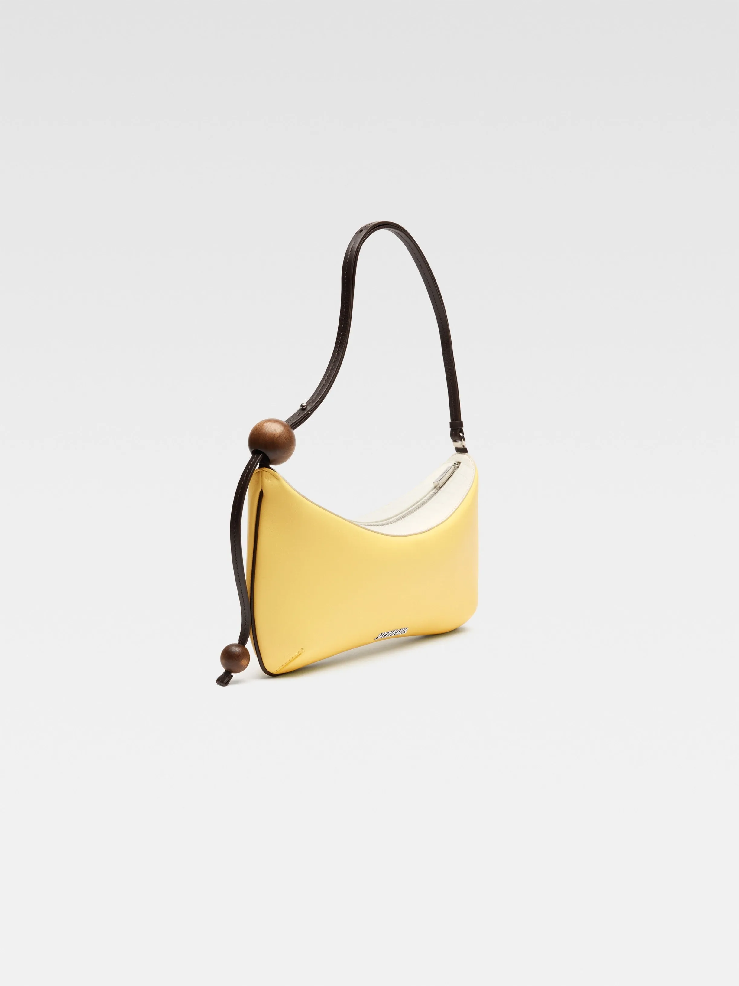 Jacquemus Le Grand Bisou Perle Handbag in Light Yellow