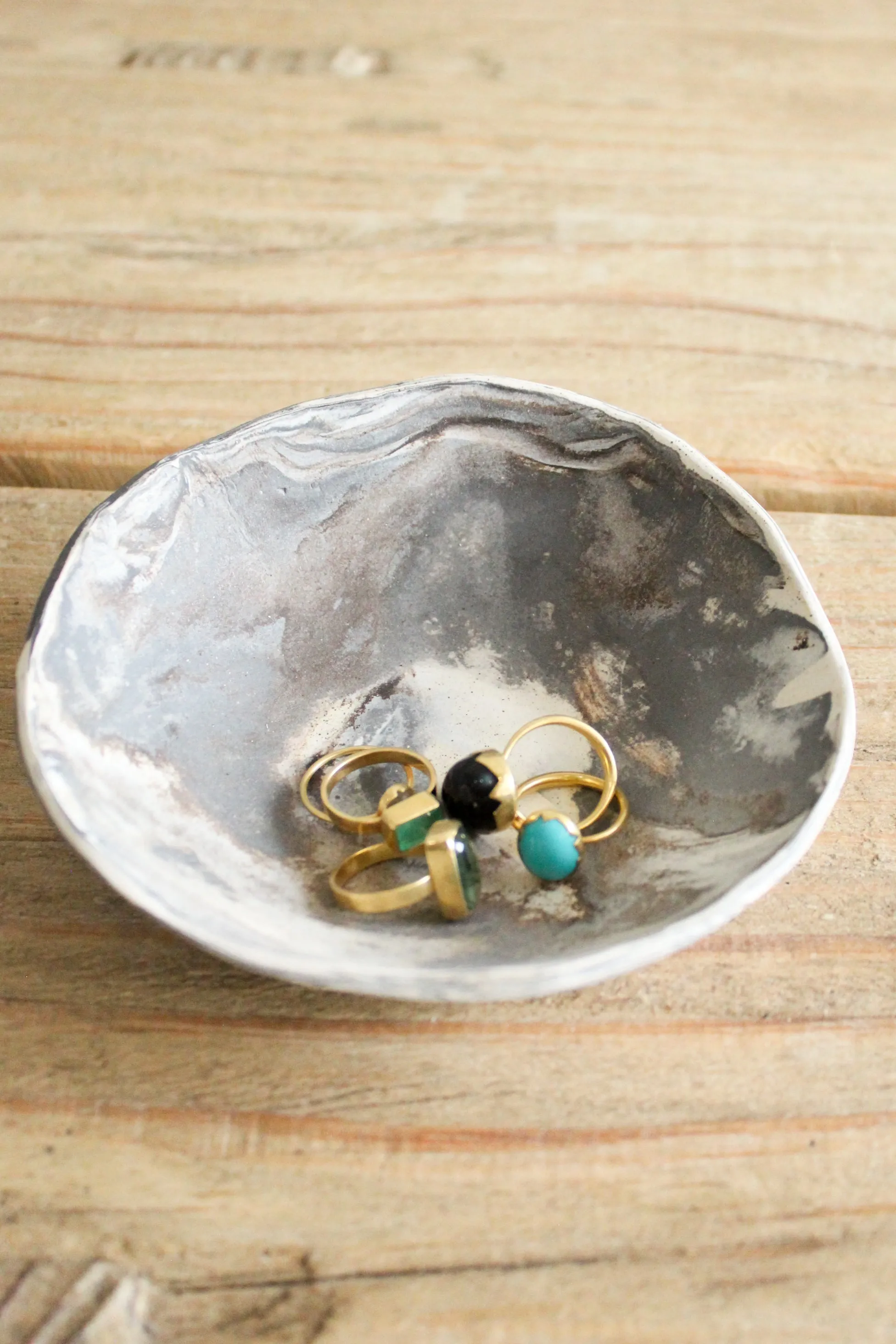 jkh Handmade Matte Marble Bowl