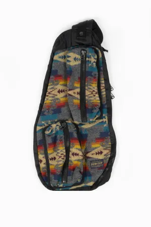 JUNYA WATANABE X PENDLETON BAG BLUE GREY RED
